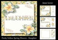 Pretty Yellow Spring Flowers - Daughter