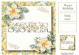 Pretty Yellow Spring Flowers - Sister 8x8