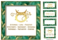 Taurus - Zodiac Traits Jade & Gold