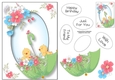 Floral Brolly Chicks A5