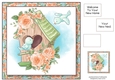 Welcome To Your New Home - Orange Roses 8x8