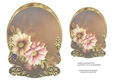 Unembellished Arched Floral Topper 1 ( 8x8 6x6 A5 A6 )