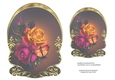 Unembellished Arched Floral Topper 2 ( 8x8 6x6 A5 A6 )