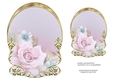 Unembellished Arched Floral Topper 6 ( 8x8 6x6 A5 A6 )