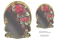 Unembellished Arched Floral Topper 8 ( 8x8 6x6 A5 A6 )