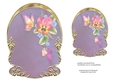 Unembellished Arched Floral Topper 12 ( 8x8 6x6 A5 A6 )