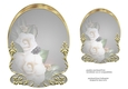 Unembellished Arched Floral Topper 13 ( 8x8 6x6 A5 A6 )