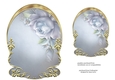 Unembellished Arched Floral Topper 19 ( 8x8 6x6 A5 A6 )