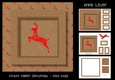 Kraft Paper Christmas - Red Stag