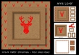 Kraft Paper Christmas - Red Stag Head