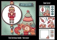 Folk Christmas Bauble - Nutcracker