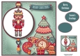 Folk Christmas Bauble - nutcracker 8x8