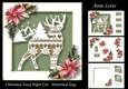 Christmas Faux Paper Cut - Patterned Stag