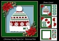 Christmas Faux Paper Cut - Patterned Hat
