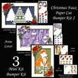 Christmas Faux Paper Cut Bumper Kit 2