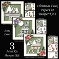 Christmas Faux Paper Cut Bumper Kit 3