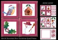 Bird & Snowman New Christmas Quad Frame