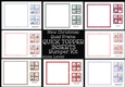 New Christmas Quad Frame QUICK TOPPER INSERTS Bumper Kit