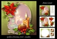 Golden Christmas Arch - Candles