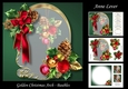 Golden Christmas Arch - Baubles
