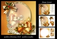 Golden Christmas Arch - Golden Candles