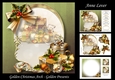 Golden Christmas Arch - Golden Presents
