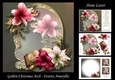 Golden Christmas Arch - Festive Amaryllis