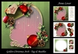 Golden Christmas Arch - Tag & Baubles