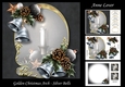 Golden Christmas Arch - Silver Bells