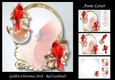 Golden Christmas Arch - Red Cardinals