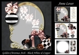 Golden Christmas Arch - Black White & Copper