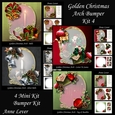 Golden Christmas Arch Bumper Kit 4