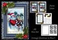 Vintage Christmas In Blue 1