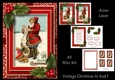 Vintage Christmas In Red 1