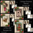 Vintage Christmas Natural Bumper Kit