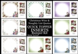 Christmas Wine & Naughty List Quotes INSERTS Bumper Kit