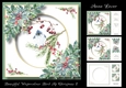 Beautiful Watercolour Bird At Christmas 2