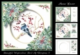 Beautiful Watercolour Bird At Christmas 3