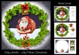 Holly Wreath - Jolly Father Chrismas