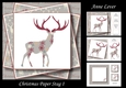 Christmas Paper Stag 1