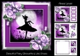 Beautiful Fairy Silhouette & Lilac Roses