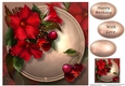 Luscious Cherries & Crimson Mandevilla 8x8