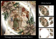 Vintage Christmas Double Mat 2