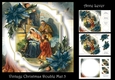Vintage Christmas Double Mat 5