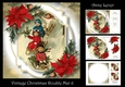 Vintage Christmas Double Mat 6