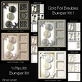 Gold Foil Baubles Bumper Kit 1
