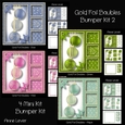 Gold Foil Baubles Bumper Kit 2