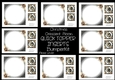 Christmas Crescent Moon QUICK TOPPER INSERTS Bumper Kit