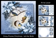 Snow Frame Christmas - Winter Birds