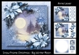 Snow Frame Christmas - Big Winter Moon